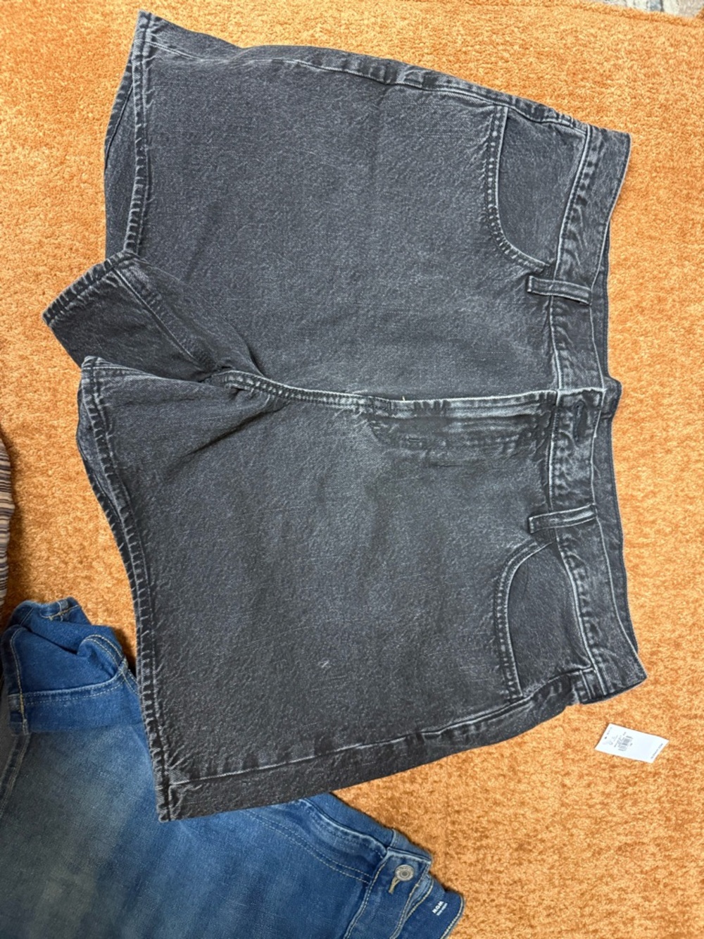 Old Navy Black Baggy Shorts